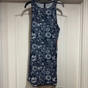 Kyodan Navy and White Floral  Dress Size TP/XS